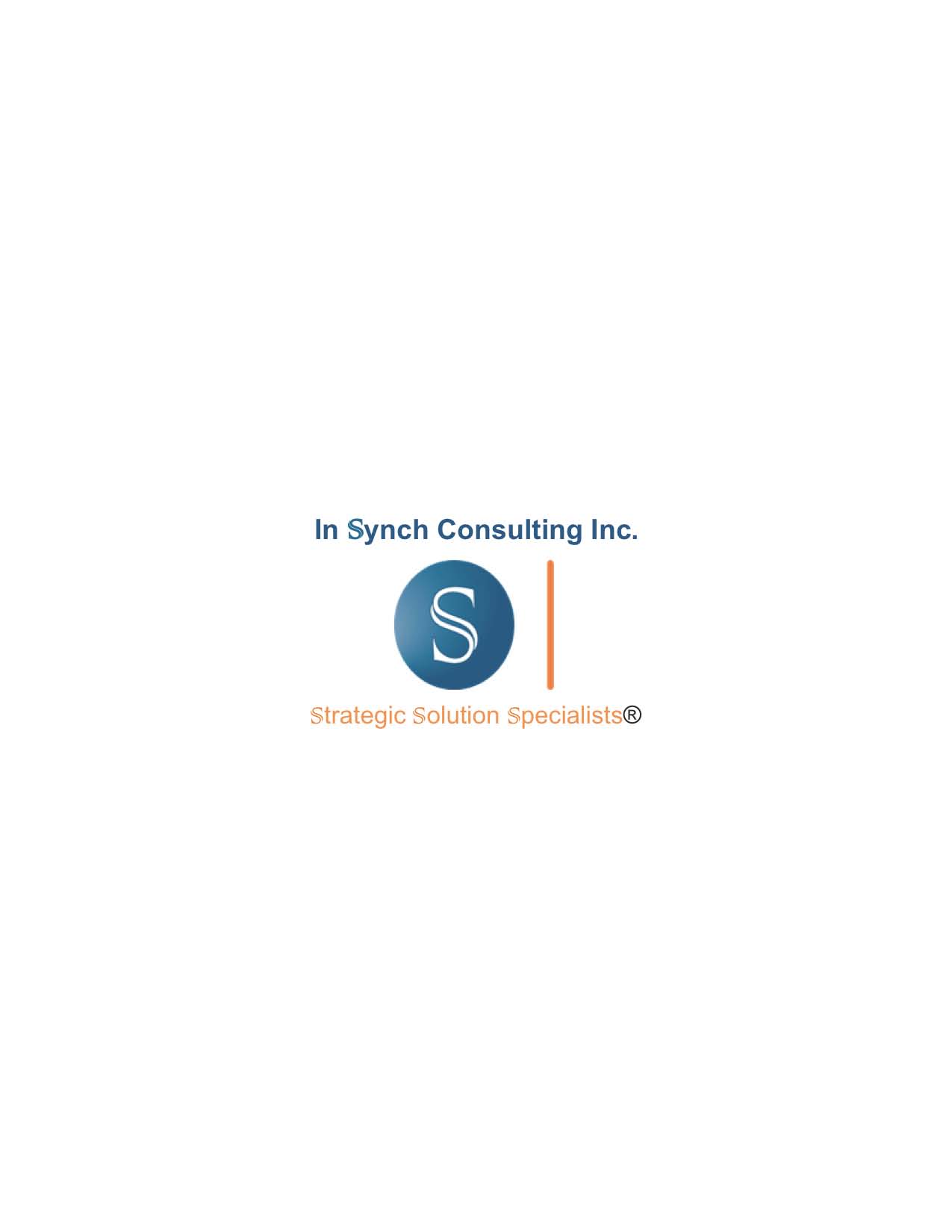 In Synch Consulting Inc.