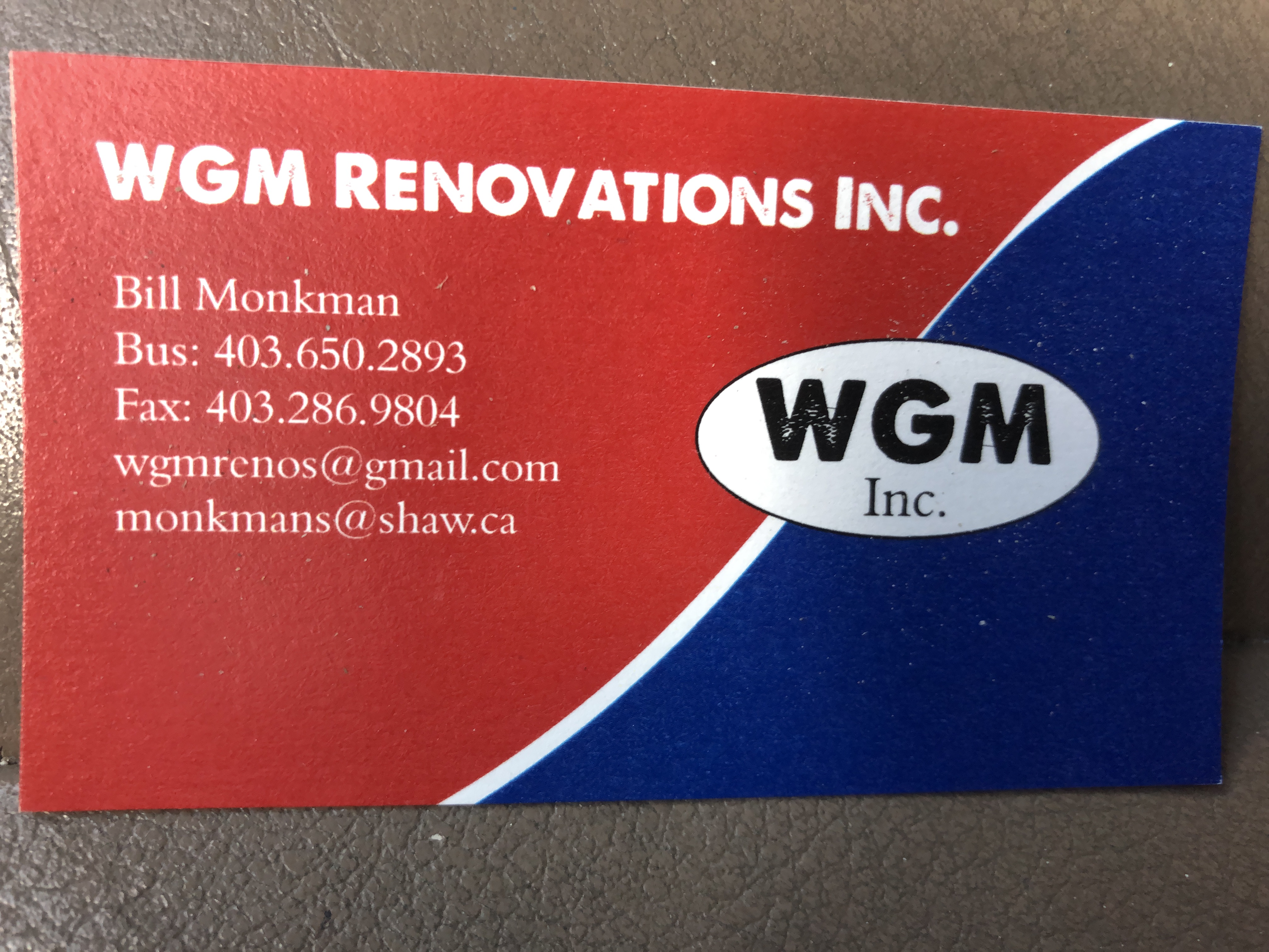 WGM renovations Inc.