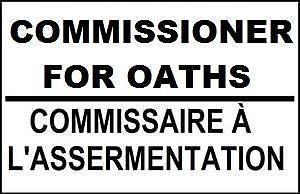 Alberta Commissioner for Oaths